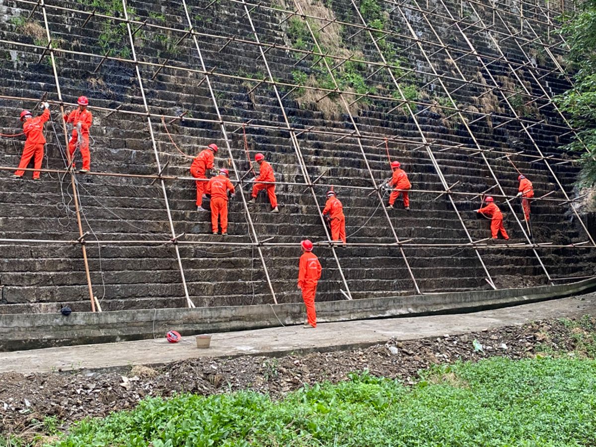 市政公用工程浆砌条石大坝渗漏水害治理